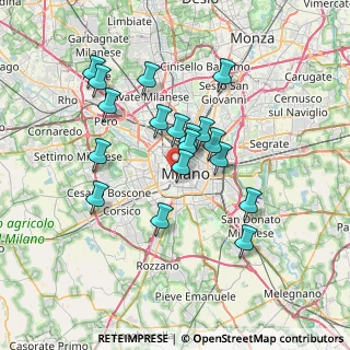 Mappa Largo Gemelli fra Agostino, 20123 Milano MI, Italia (6.23778)