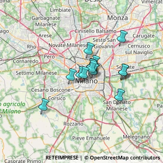 Mappa Largo Gemelli fra Agostino, 20123 Milano MI, Italia (4.85938)