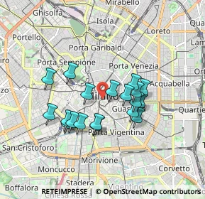 Mappa Duomo M1, 20123 Milano MI, Italia (1.43737)