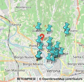 Mappa Via Villa, 37124 Verona VR, Italia (1.662)