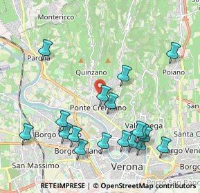 Mappa Via Villa, 37124 Verona VR, Italia (2.275)