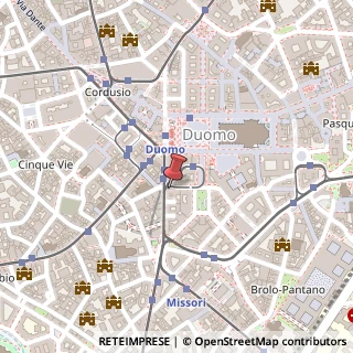 Mappa Via Giuseppe Mazzini, 7, 20123 Milano, Milano (Lombardia)