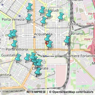Mappa Via Apulejo, 20133 Milano MI, Italia (1.204)