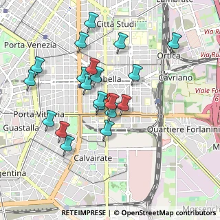 Mappa Via Apulejo, 20133 Milano MI, Italia (0.876)