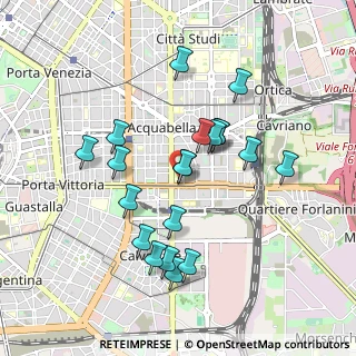 Mappa Via Apulejo, 20133 Milano MI, Italia (0.847)