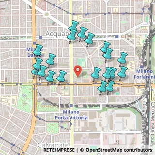 Mappa Via Apulejo, 20133 Milano MI, Italia (0.473)