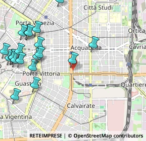 Mappa Via Camillo Hajech, 20129 Milano MI, Italia (1.36)