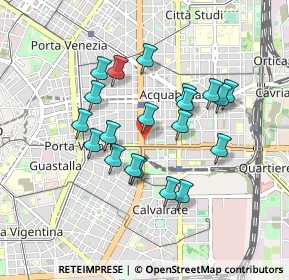 Mappa Via Camillo Hajech, 20129 Milano MI, Italia (0.7725)