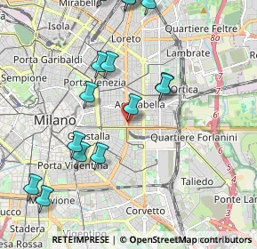 Mappa Via Camillo Hajech, 20129 Milano MI, Italia (2.44)