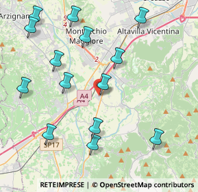 Mappa Via Giuseppe Mazzini, 36040 Brendola VI, Italia (4.69714)