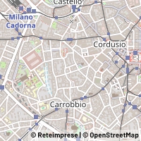 Mapa Milano