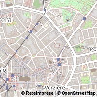 Mapa Milano
