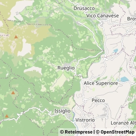 Mappa Rueglio