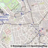 Karte Milano
