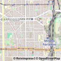 Mapa Milano