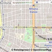 Mapa Milano