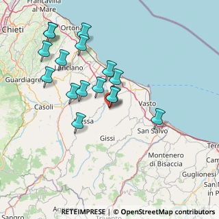 Mappa Via del tratturo n, 66041 Atessa CH, Italia (15.68375)