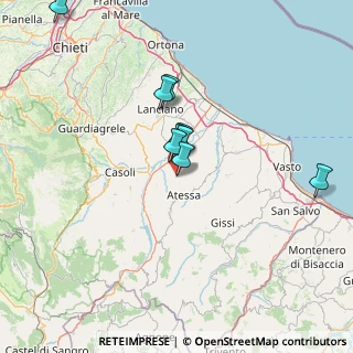 Mappa Via Sant'Amico, 66044 Archi CH, Italia (31.84632)