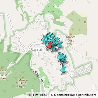 Mappa Sacrofano, 00060 Sacrofano RM, Italia (0.18)