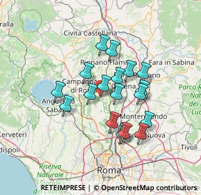 Mappa Sacrofano, 00060 Sacrofano RM, Italia (11.58389)
