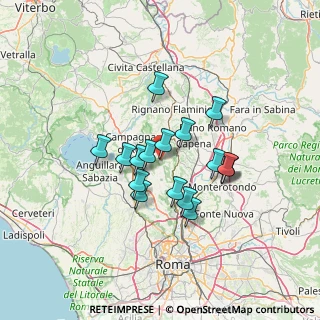 Mappa Sacrofano, 00060 Sacrofano RM, Italia (11.24059)