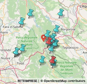 Mappa SP 31c, 00020 Vivaro Romano RM (14.776)