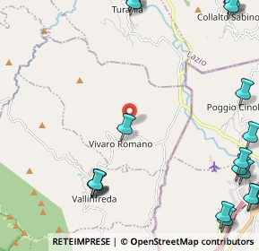 Mappa SP 31c, 00020 Vivaro Romano RM (3.6245)