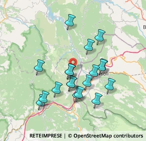Mappa SP 31c, 00020 Vivaro Romano RM (6.88579)