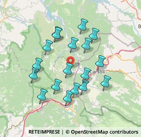Mappa SP 31c, 00020 Vivaro Romano RM (7.005)