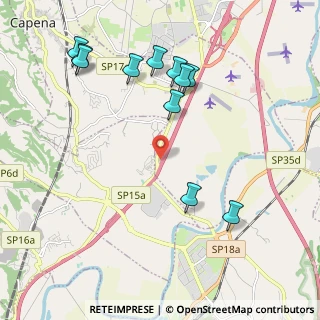 Mappa Via tiberina Km15, 00060 Castelnuovo di Porto RM, Italia (2.40455)