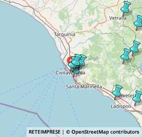 Mappa VIA BRACCIANESE CLAUDIA KM 42, 00053 Civitavecchia RM, Italia (17.61545)