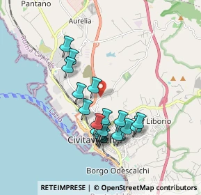 Mappa VIA BRACCIANESE CLAUDIA KM 42, 00053 Civitavecchia RM, Italia (1.7365)