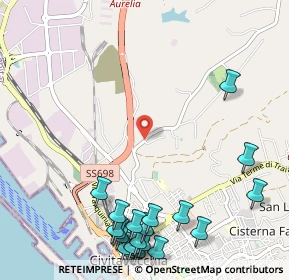 Mappa VIA BRACCIANESE CLAUDIA KM 42, 00053 Civitavecchia RM, Italia (1.5775)