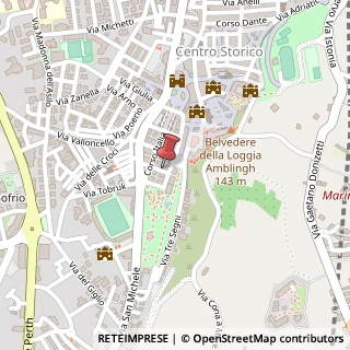 Mappa Via Giacomo Leopardi, 7, 66054 Vasto, Chieti (Abruzzo)