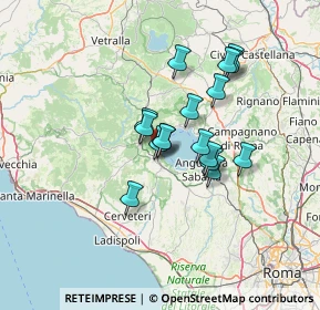 Mappa Via del Lago, 00060 Bracciano RM, Italia (10.66941)