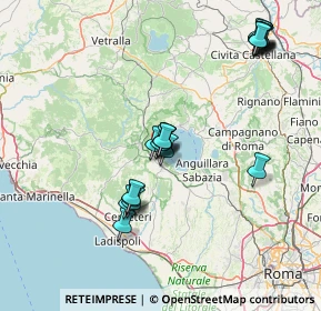 Mappa Via del Lago, 00060 Bracciano RM, Italia (16.4535)