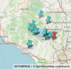 Mappa 00060 Bracciano RM, Italia (9.942)