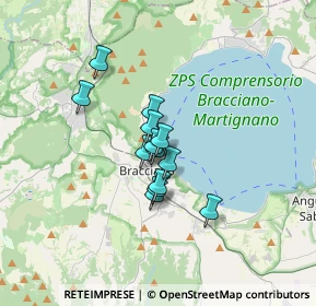 Mappa Via del Lago, 00060 Bracciano RM, Italia (2.26)