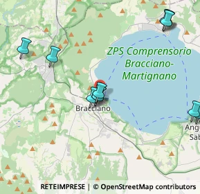 Mappa Via del Lago, 00060 Bracciano RM, Italia (5.2425)