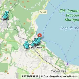 Mappa Via del Lago, 00060 Bracciano RM, Italia (2.25231)