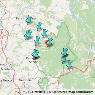 Mappa 00010 Monteflavio RM, Italia (7.09438)