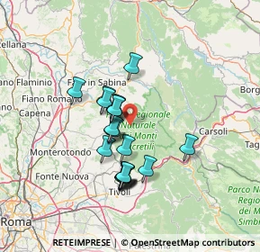 Mappa 00010 Monteflavio RM, Italia (11.513)