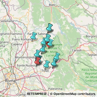 Mappa 00010 Monteflavio RM, Italia (11.042)