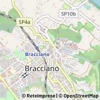 Mapa Bracciano