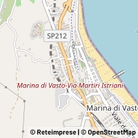 地図 Vasto