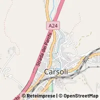 Karta Carsoli