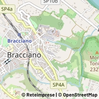 지도 Bracciano