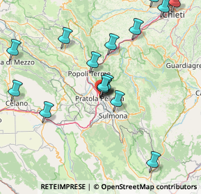 Mappa Via Piceni, 67035 Pratola Peligna AQ, Italia (19.77222)