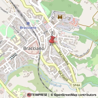 Mappa Via Salvatore Negretti, 18, 00062 Bracciano RM, Italia, 00062 Bracciano, Roma (Lazio)