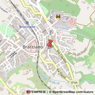 Mappa Via Salvatore Negretti, 38, 00062 Bracciano, Roma (Lazio)